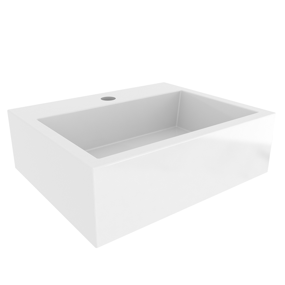 Conjunto Banheiro Gabinete Suspenso 70cm Com Armário E Cuba Veneza B06 Branco Nogal - Lyam Decor