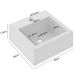 Conjunto Para Banheiro Gabinete 01 Gaveta Com Cuba E Armário Aéreo Bia B06 Branco - Lyam Decor
