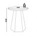 Conjunto Para Sala De Estar Mesa De Centro E Mesa De Canto Ferrara D03 Freijó Preto - Lyam Decor
