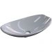 Cuba de Apoio Canoa C01 Para Banheiro Lux L45 Cinza - Lyam Decor