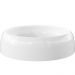 Cuba de Apoio Oval Para Banheiro Lavabo C01 Capri O39 Branco - Lyam Decor