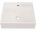 Cuba de Apoio Quadrada Para Banheiro Lavabo C01 Q39W Bege - Lyam Decor