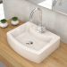Cuba de Apoio Retangular C01 Para Banheiro RT41 Aria Bege - Lyam Decor