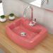 Cuba de Apoio Retangular C01 Para Banheiro RT41 Aria Rosa - Lyam Decor