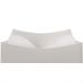 Cuba de Apoio Retangular Para Banheiro Lavabo C01 ML44W Bege - Lyam Decor