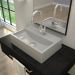 Cuba de Apoio Retangular Para Banheiro Lavabo C01 Q450 Cinza - Lyam Decor