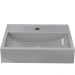 Cuba de Apoio Retangular Para Banheiro Lavabo C01 Q450 Cinza - Lyam Decor