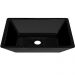Cuba de Apoio Retangular Para Banheiro Lavabo C01 RT45 Preto - Lyam Decor