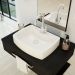 Cuba de Apoio Retangular Para Banheiro Lavabo C01 RT50 Bege - Lyam Decor