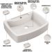 Cuba de Apoio Retangular Para Banheiro Lavabo C01 RT50 Bege - Lyam Decor