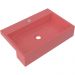 Cuba de Semi Encaixe Retangular C01 Para Banheiro XRT55 Rosa - Lyam Decor