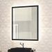 Espelho Decorativo Para Banheiro Viso B06 Preto - Lyam Decor