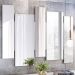 Espelho Decorativo com Moldura Off White Isadora N01 - Lyam Decor