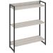Estante Multiuso Para Escritório Industrial 03 Prateleiras Areta 104x80cm C01 Snow - Lyam Decor
