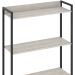 Estante Multiuso Para Escritório Industrial 03 Prateleiras Areta 104x80cm C01 Snow - Lyam Decor