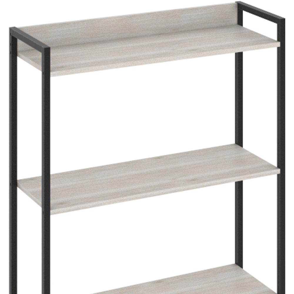 Estante Multiuso Para Escritório Industrial 03 Prateleiras Areta 104x80cm C01 Snow - Lyam Decor