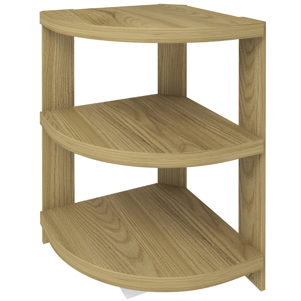 Estante Multiuso com 03 Prateleiras Wind A02 72x49 Olmo - Lyam Decor