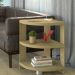Estante Multiuso com 03 Prateleiras Wind A02 72x49 Olmo - Lyam Decor