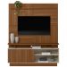Estante Painel Para TV 60 Pol 150cm Boaz L05 Jatobá Off White - Lyam Decor