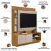 Estante Painel Para TV 60 Pol 180cm Paradise L05 Nature Off White - Lyam Decor
