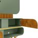 Estante Painel Ripado Para TV 55 Pol Orgânico Floripa B02 Naturalle Pistache - Lyam Decor