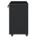 Gaveteiro Para Escritório Office com Rodízios 04 Gavetas Bit A02 Preto - Lyam Decor