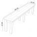 Kit 02 Bancos De Madeira Maciça Pinus 120 cm Rústico Vintage W02 Imbuia - Lyam Decor