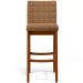 Kit 02 Banquetas Alta Para Cozinha Sala De Jantar Fixa Mila L02 Bouclê Mostarda - Lyam Decor