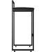 Kit 02 Banquetas Alta Para Cozinha Sala De Jantar Hanna L02 Preto Corano Preto - Lyam Decor