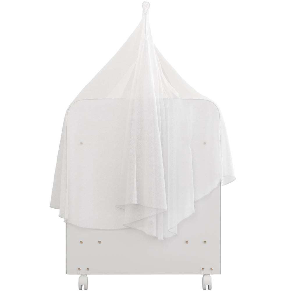 Kit 02 Berços Para Boneca Magia C02 Brinquedo Infantil Branco - Lyam Decor