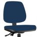 Kit 02 Cadeiras Caixa Alta Giratória Job L02 Crepe Azul Marinho - Lyam Decor