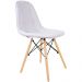 Kit 02 Cadeiras Decorativas Eiffel Charles Eames DSW Botonê E01 Branco - Lyam Decor