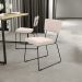 Kit 02 Cadeiras Decorativas Para Sala De Jantar Allana L02 Suede Bege - Lyam Decor
