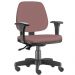 Kit 02 Cadeiras Giratória Job L02 Executiva Ergonômica Escritório Suede Rosê - Lyam Decor