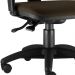 Kit 02 Cadeiras Giratória Job L02 Executiva Ergonomica Suede Marrom - Lyam Decor