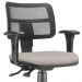 Kit 02 Cadeiras Giratória Zip L02 Executiva Ergonômica Escritório Linho Bege - Lyam Decor