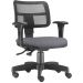 Kit 02 Cadeiras Giratória Zip L02 Executiva Ergonômica Escritório Linho Cinza - Lyam Decor