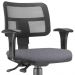 Kit 02 Cadeiras Giratória Zip L02 Executiva Ergonômica Escritório Linho Cinza - Lyam Decor
