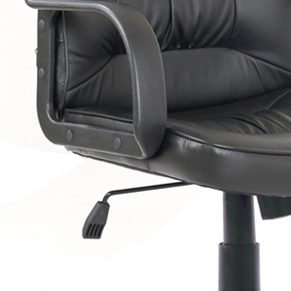 Kit 02 Cadeiras Giratórias Para Escritório Office Royal F03 Preto - Lyam Decor