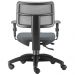 Kit 02 Cadeiras Giratórias Zip L02 Executiva Ergonômica Escritório Crepe Cinza - Lyam Decor