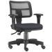 Kit 02 Cadeiras Giratórias Zip L02 Executiva Ergonômica Escritório Crepe Preto - Lyam Decor
