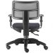 Kit 02 Cadeiras Giratórias Zip L02 Executiva Ergonômica Escritório Crepe Preto - Lyam Decor