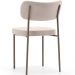 Kit 02 Cadeiras Para Sala De Jantar Melina Base Arena L02 Suede Bege - Lyam Decor