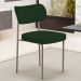 Kit 02 Cadeiras Para Sala De Jantar Melina Base Arena L02 Suede Verde Musgo - Lyam Decor