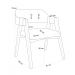 Kit 02 Cadeiras Para Sala de Jantar e Estar Living Estofada Suran L02 Bouclê Terracota - Lyam