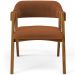 Kit 02 Cadeiras Para Sala de Jantar e Estar Living Estofada Suran L02 Bouclê Terracota - Lyam