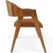 Kit 02 Cadeiras Para Sala de Jantar e Estar Living Estofada Suran L02 Bouclê Terracota - Lyam