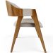 Kit 02 Cadeiras Para Sala de Jantar e Estar Living Estofada Suran L02 Linho Cru - Lyam