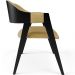 Kit 02 Cadeiras Para Sala de Jantar e Estar Living Estofada Suran L02 Preto Couríssimo Fendi - Lyam