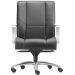 Kit 02 Cadeiras de Escritório Diretor Executiva New Onix F02 Couro Ecológico Preto - Lyam Decor